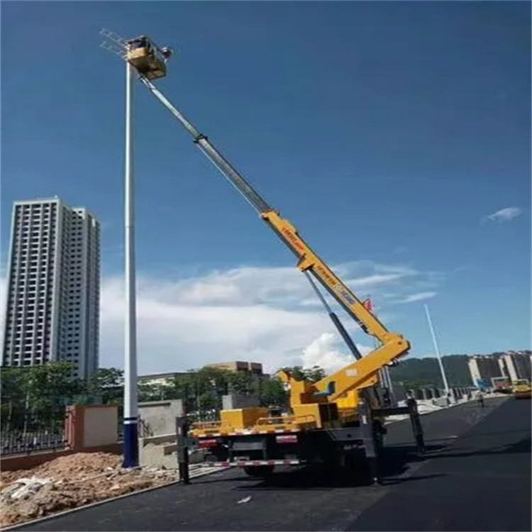 九江濂溪维修路灯的曲臂升降车出租